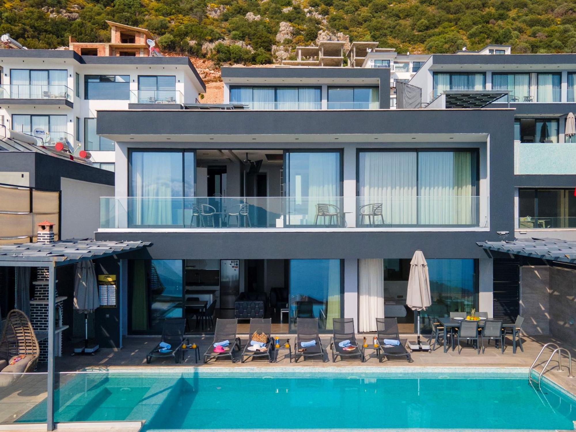 Kalkan Villa Beauty Honeymoon Каш Екстериор снимка